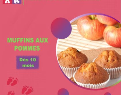 Ngateau aux pommes ou muffins