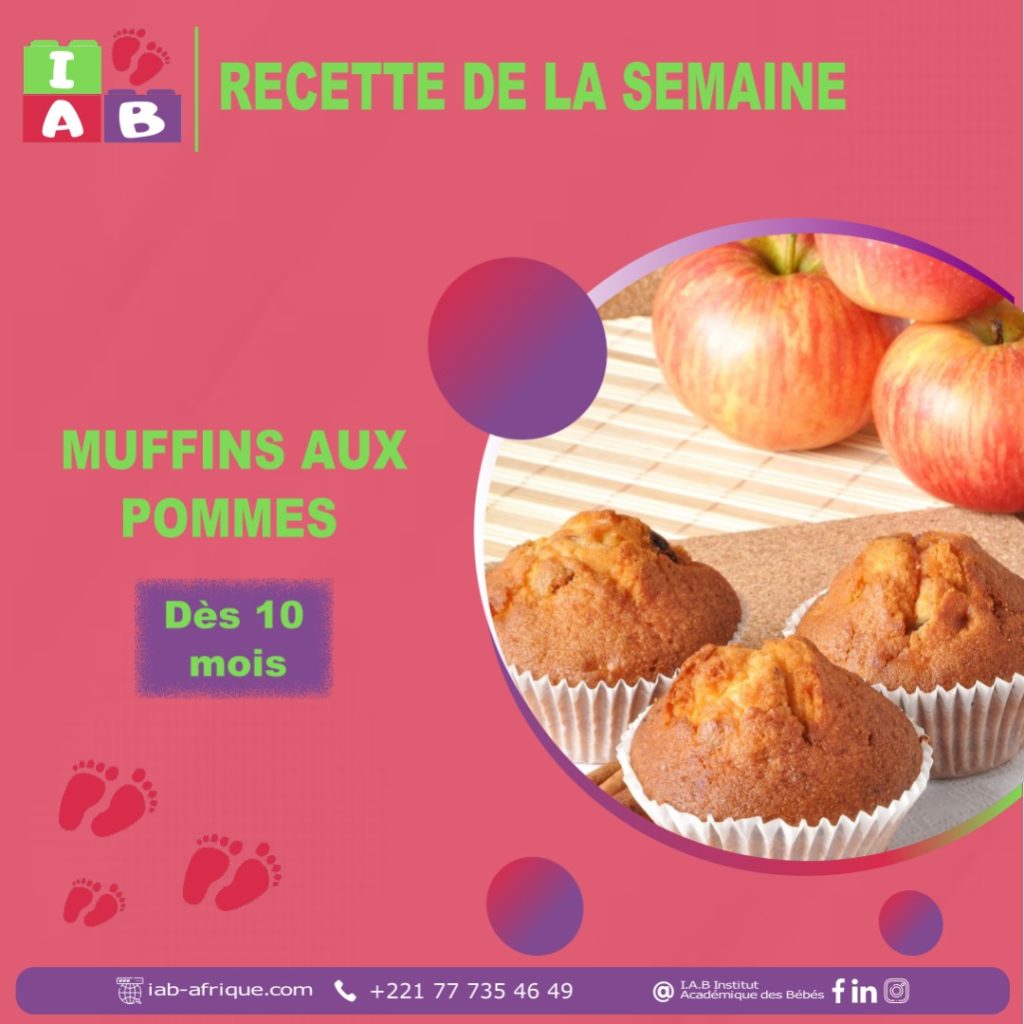 Ngateau aux pommes ou muffins