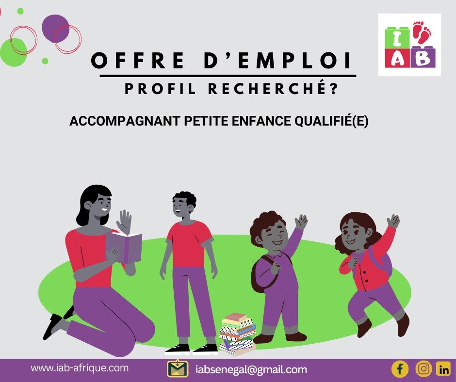 Offre d'emploi : Accompagnant(e) Petite Enfance